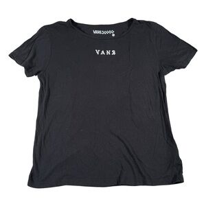 Vintage Vans Gothic Old English Logo Tee